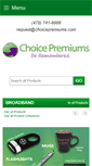 Mobile Screenshot of choicepremiums.com